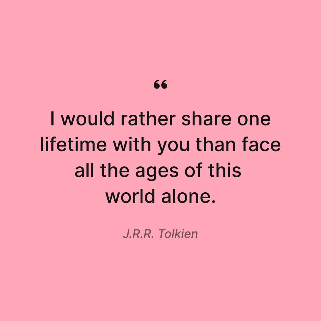 deep short soulmate quotes - j-r-r-tolkien
