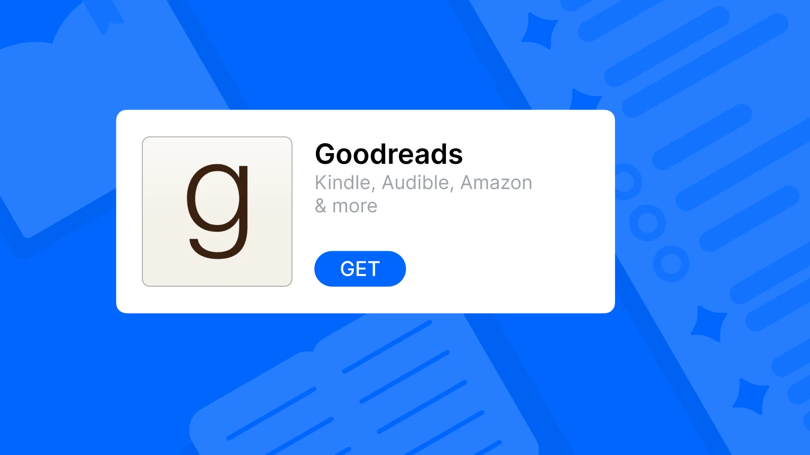 Goodreads app