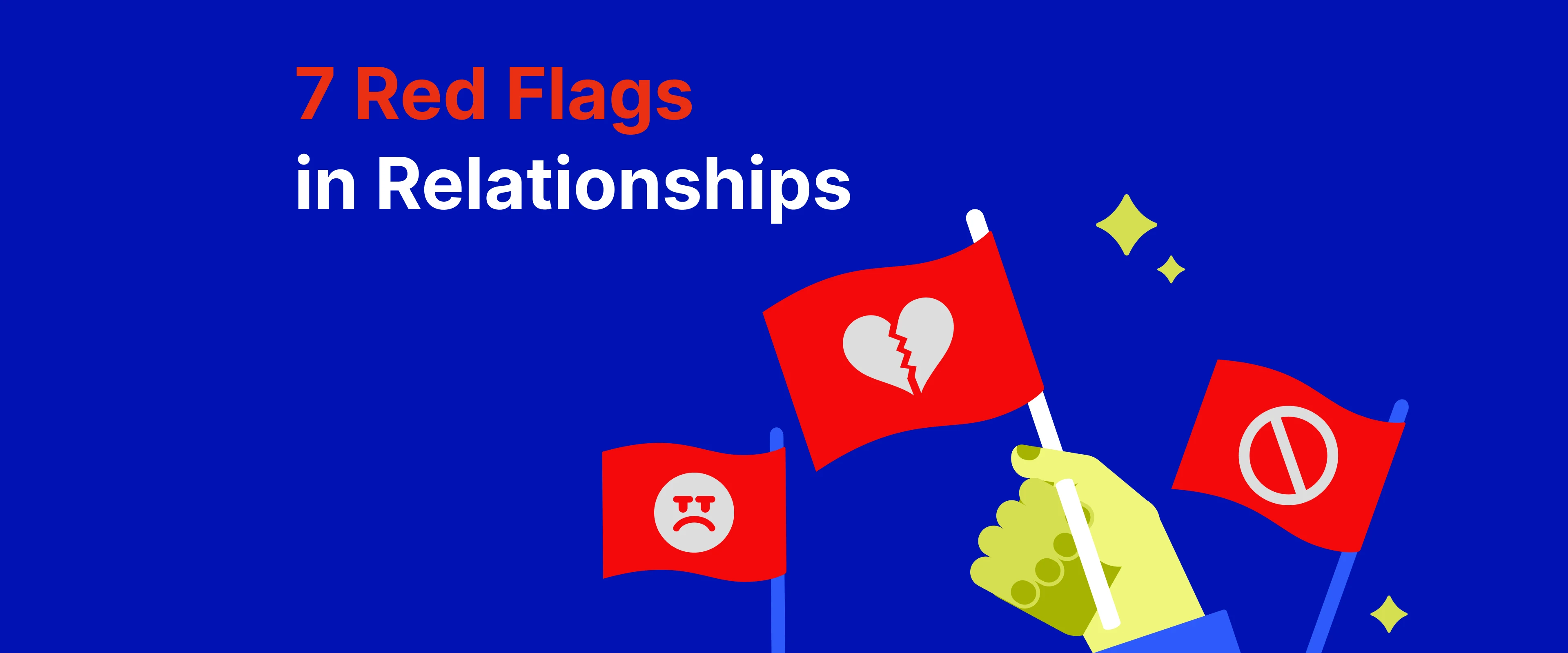 Red flags in relationship