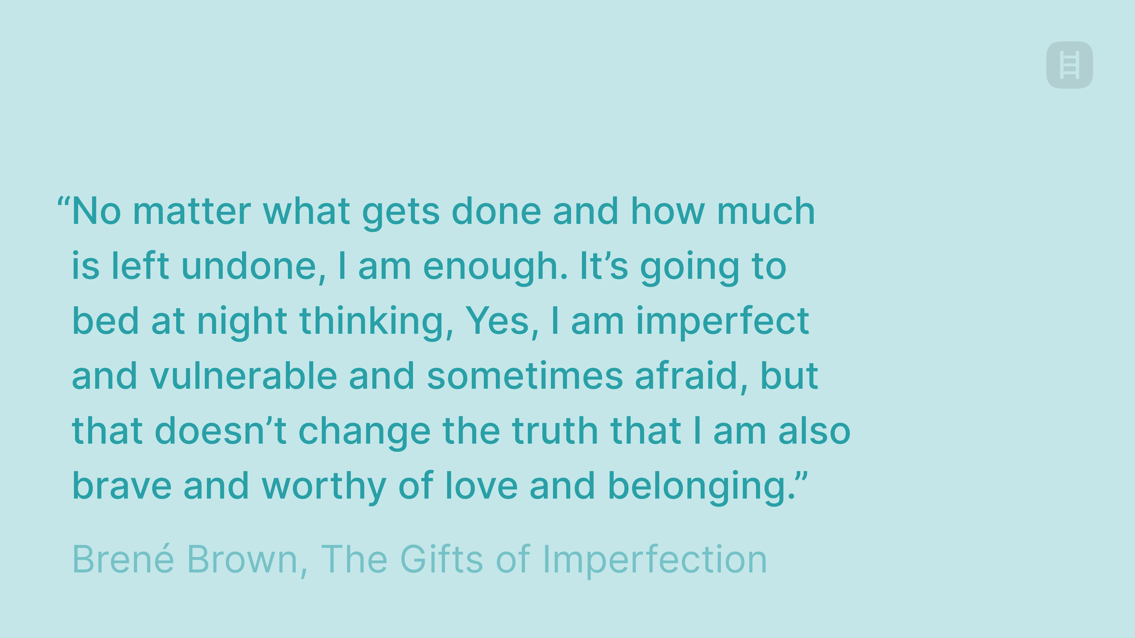 The Gifts of Imperfection quotes