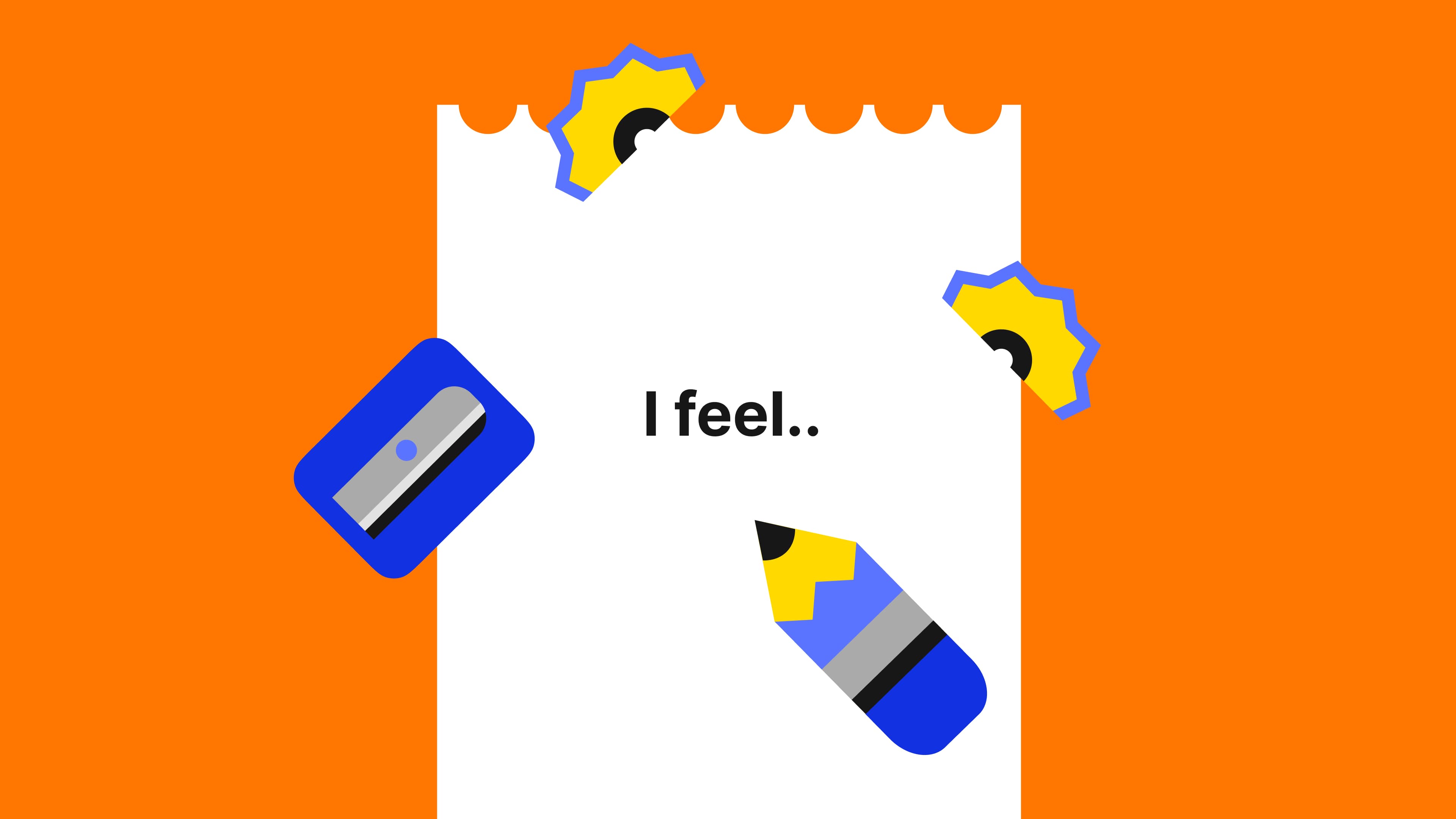 Write down your feelings - Headway App