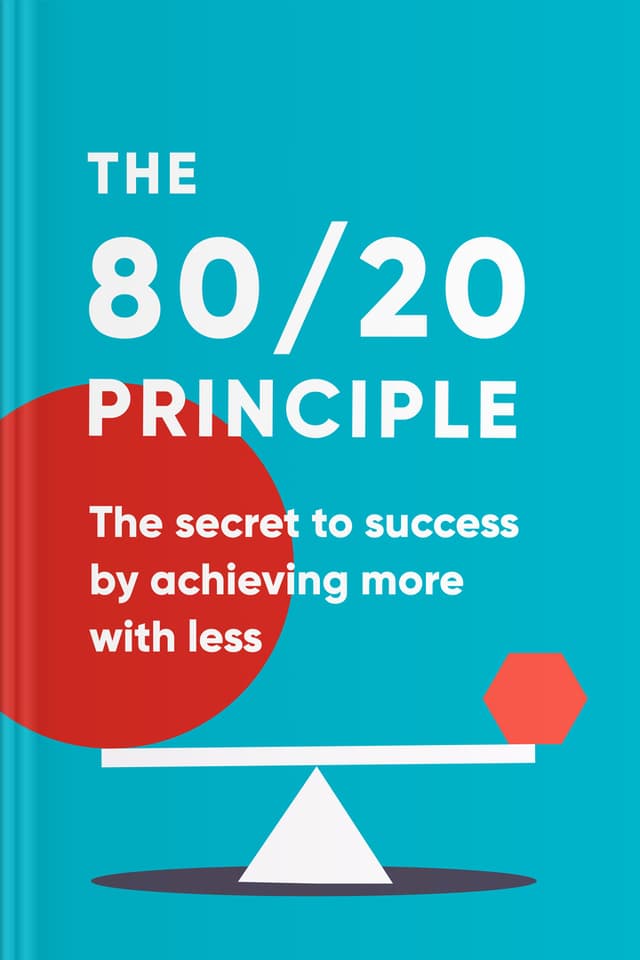 The 80/20 Principle — Productivity book summary